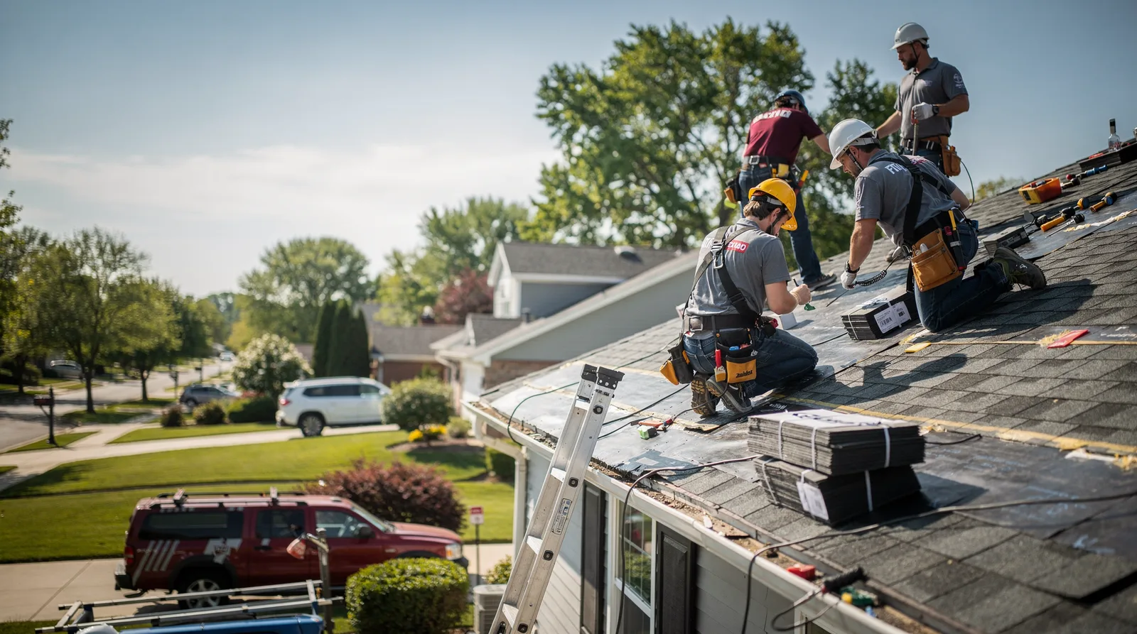 Roof Repair in Cumberland Foreside, ME around you